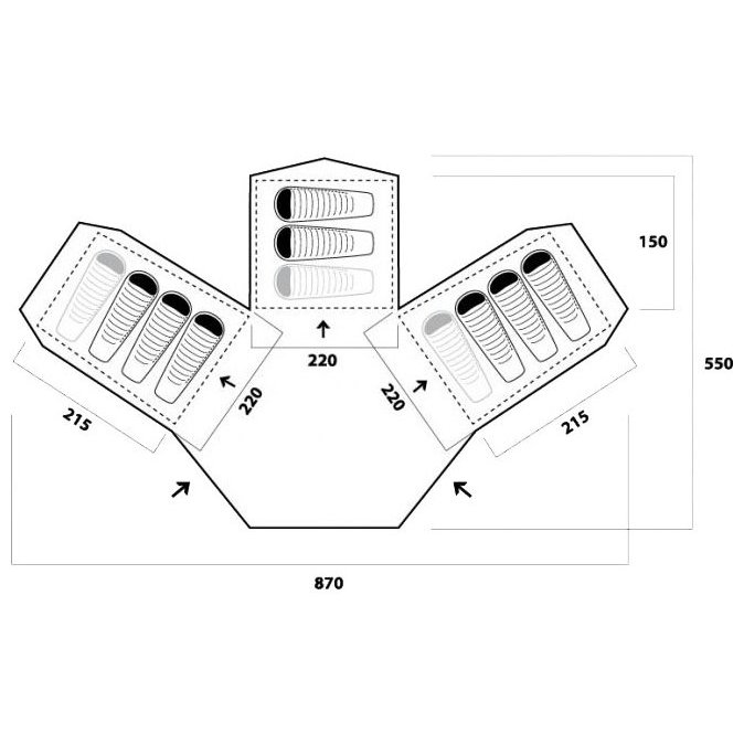 Палатка  BUNGALOW II